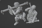 Col.Muller German Fallschirmjager PzShreck Team 2 (Firing)