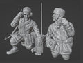Col.Muller German Fallschirmjager Radio Operators