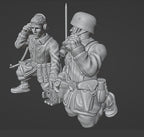 Col.Muller German Fallschirmjager Radio Operators