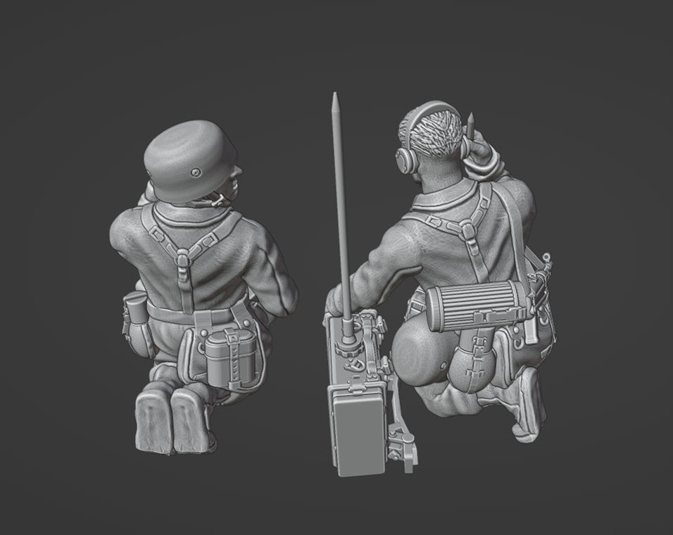 Col.Muller German Fallschirmjager Radio Operators