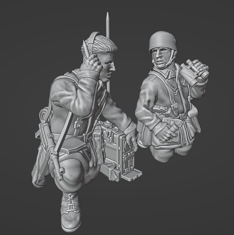 Col.Muller German Fallschirmjager Radio Operators
