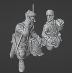 Col.Muller German Fallschirmjager Radio Operators