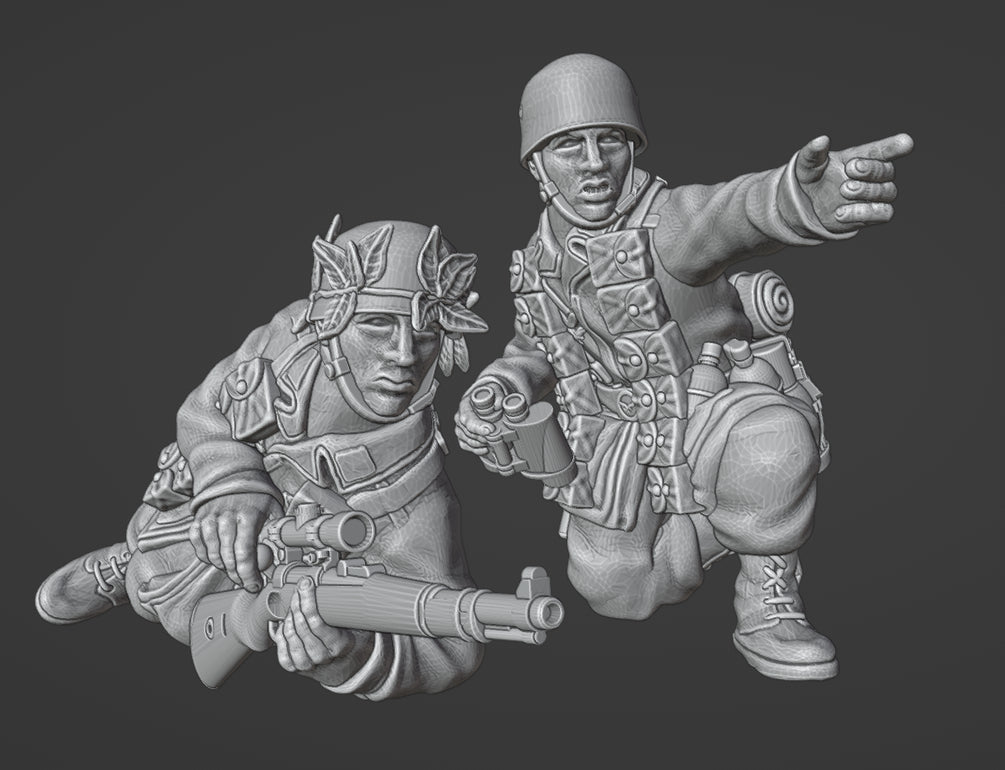 Col.Muller German Fallschirmjager Sniper Team 1