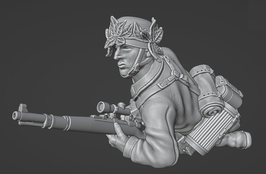 Col.Muller German Fallschirmjager Sniper Team 1