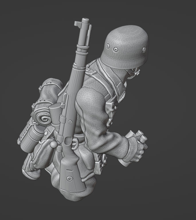 Col.Muller German Fallschirmjager Sniper Team 1
