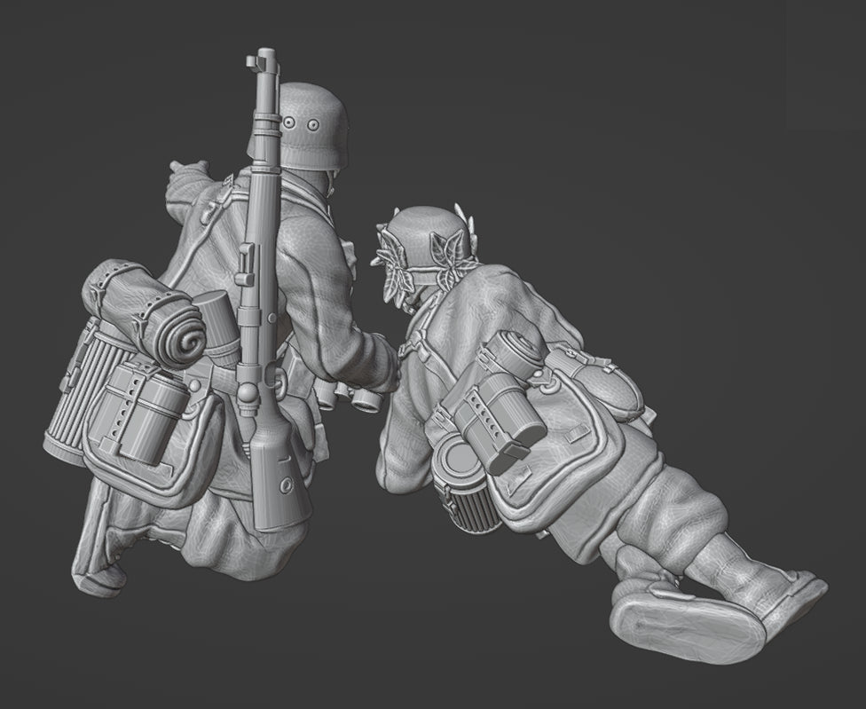 Col.Muller German Fallschirmjager Sniper Team 1