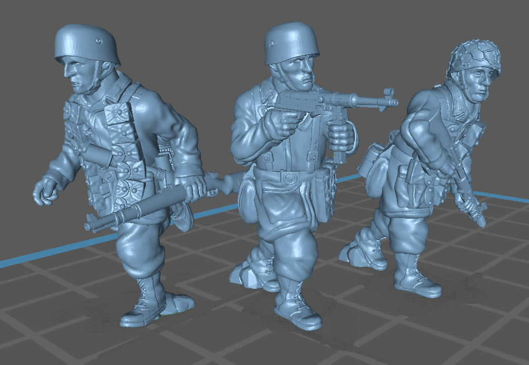 Col.Muller German Fallschirmjager mixed weapons Team 1