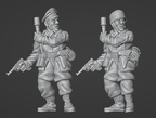 Col.Muller German Paratrooper Officer with grenade and pistol (2 versions)