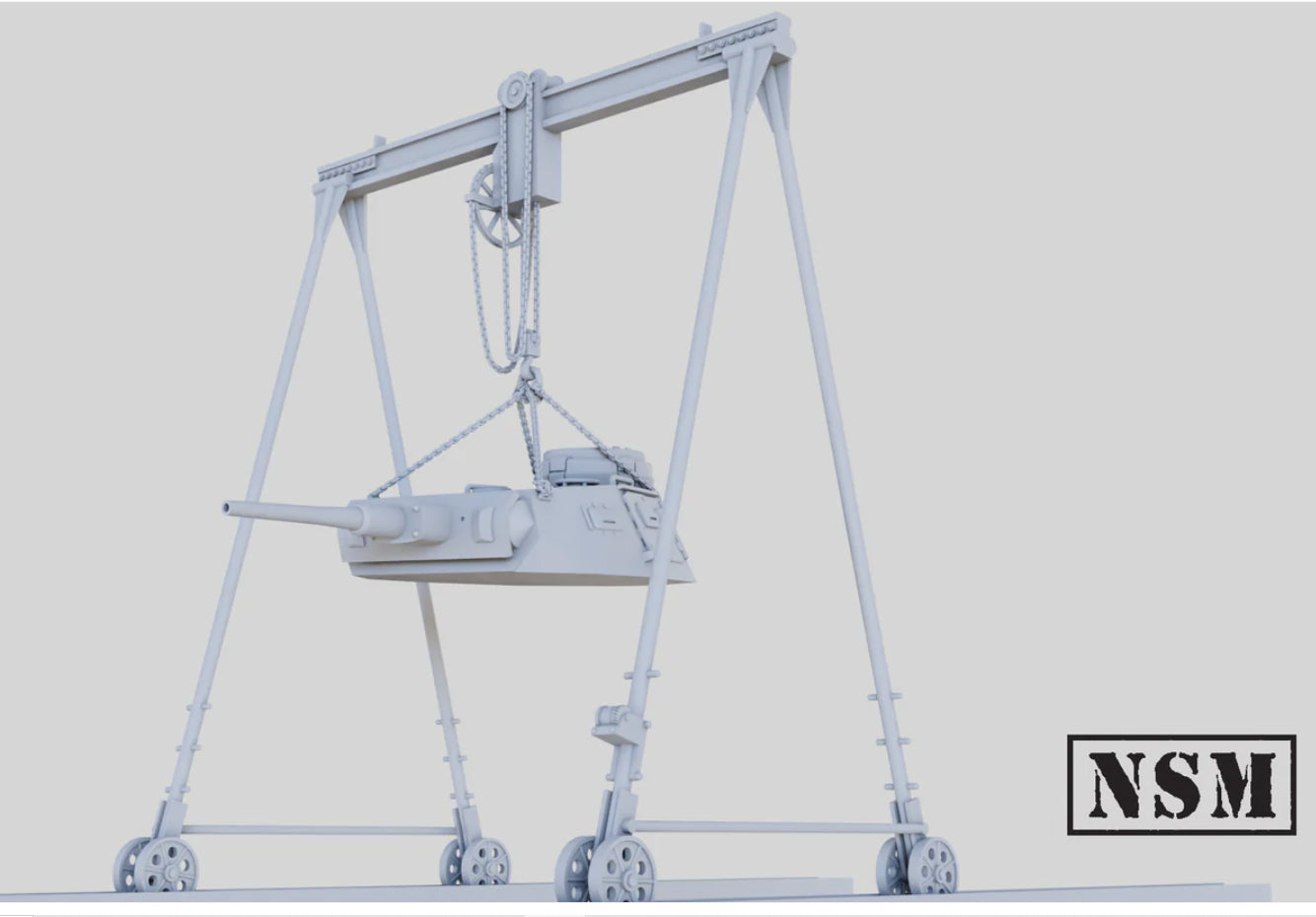 NSM Panzer III Tank Crane (Germany, WW2)