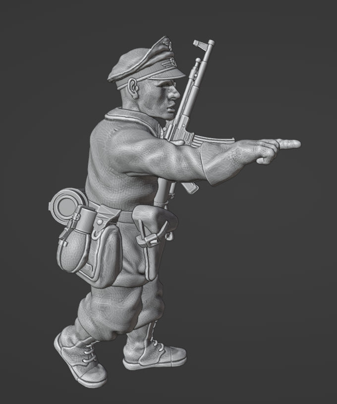 Col.Muller German paratrooper officer Assault rifle (STG44)