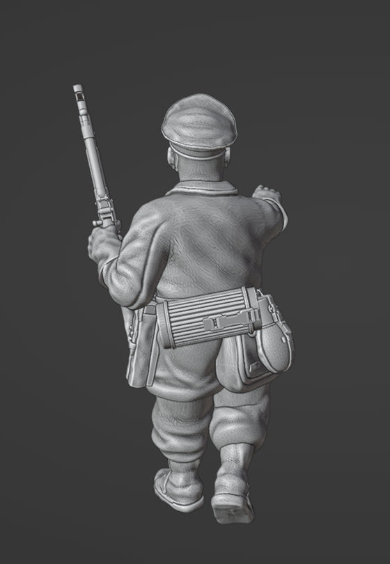 Col.Muller German paratrooper officer Assault rifle (STG44)