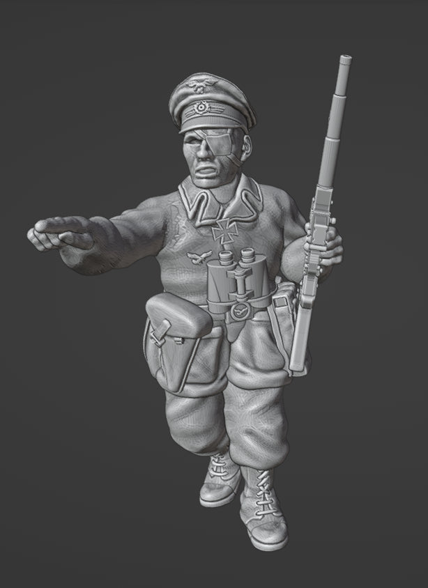 Col.Muller German paratrooper officer Assault rifle (STG44)