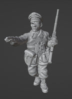 Col.Muller German paratrooper officer Assault rifle (STG44)
