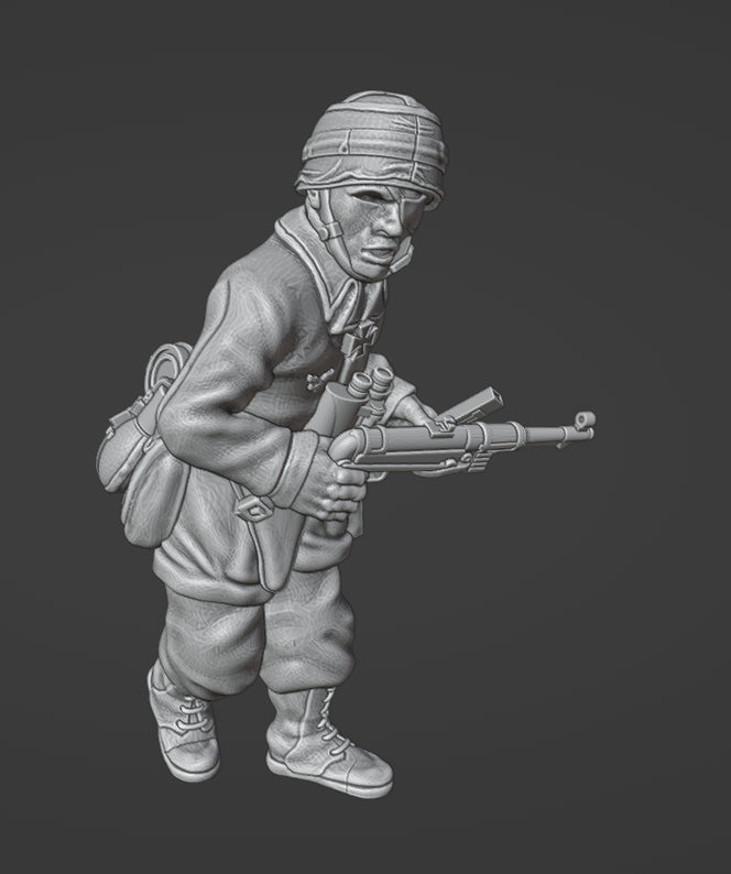 Col.Muller German Paratrooper officer SMG (MP40)