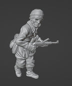Col.Muller German Paratrooper officer SMG (MP40)