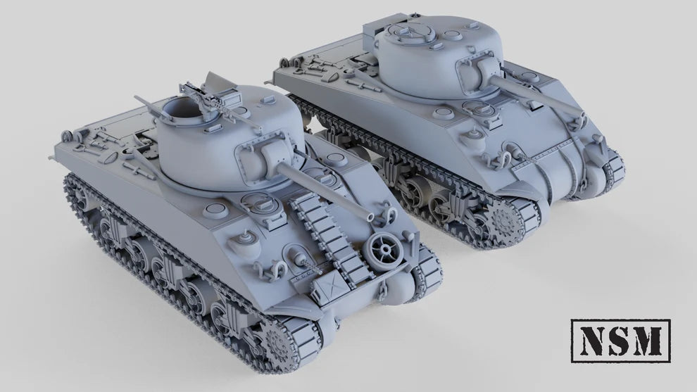 NSM M4 Sherman Small Hatch Version - Early Production - (USA, UK WW2)