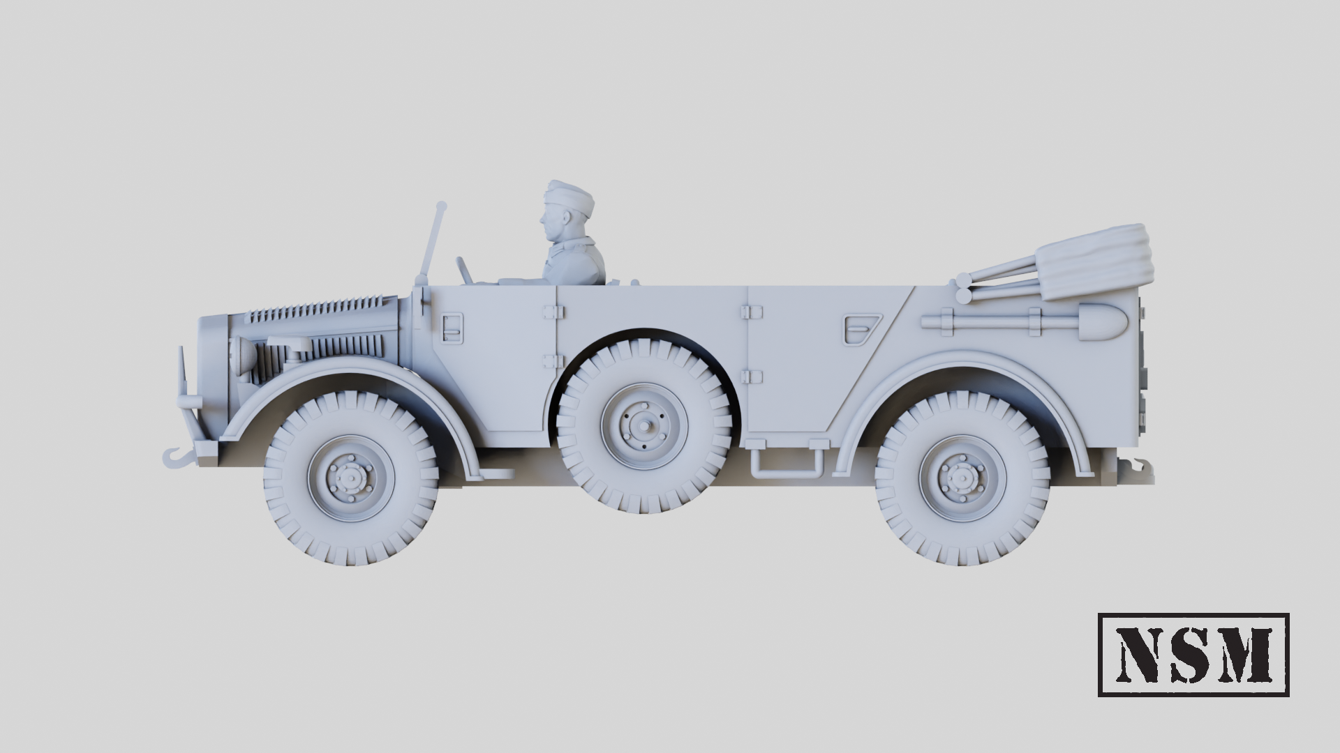 NSM HORCH 108 Heavy Field Car (Germany, WW2)