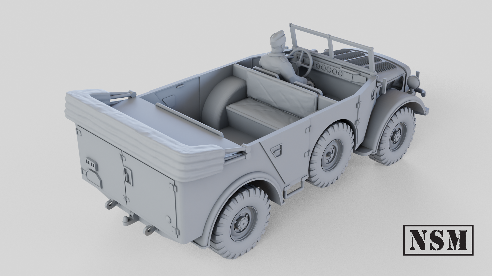 NSM HORCH 108 Heavy Field Car (Germany, WW2)