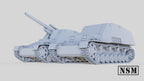NSM HUMMEL SPG & AMMO Carrier (Germany, WW2)
