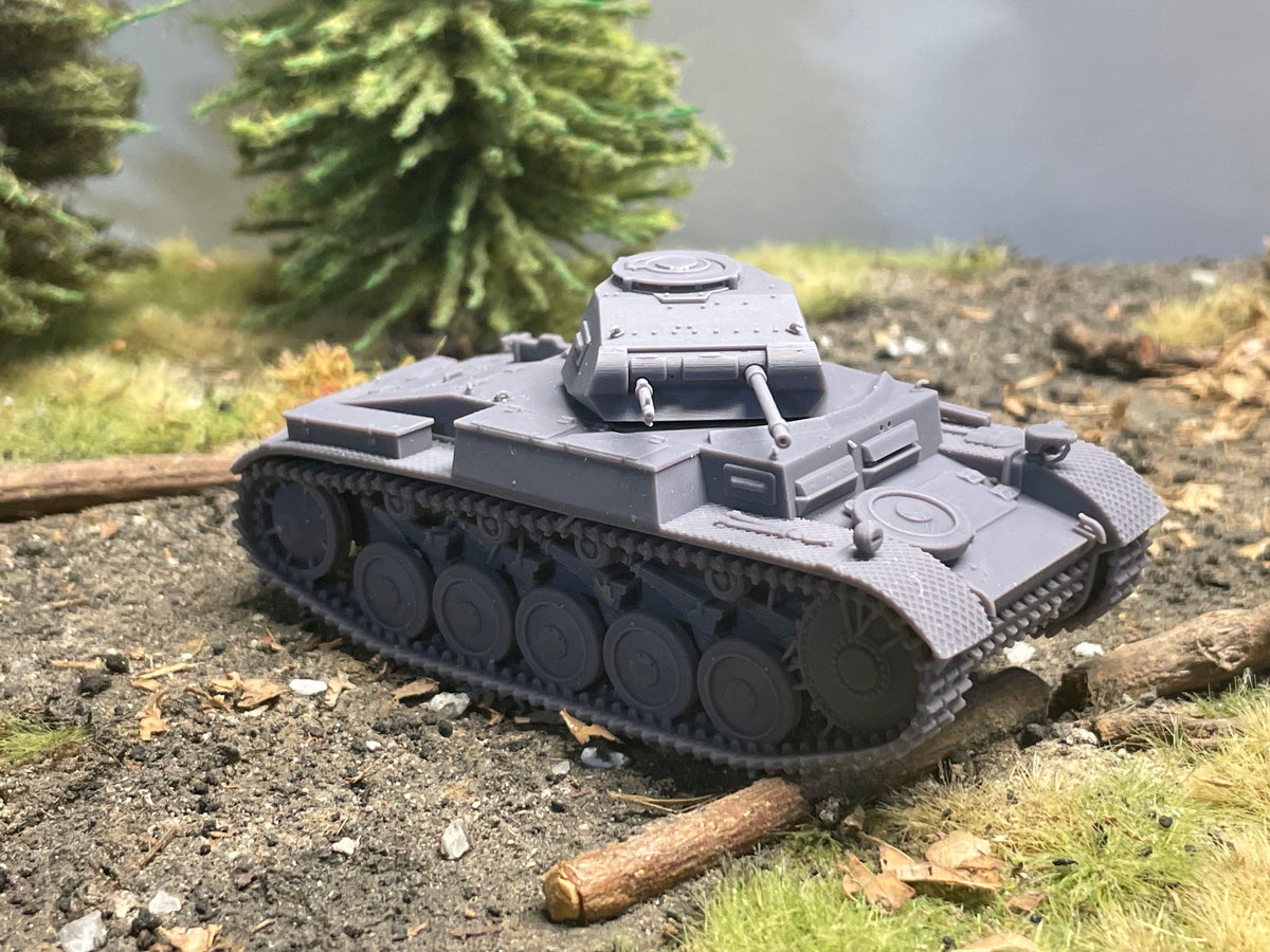 SALE! - WG3D Panzer II Ausf F (Germany, WW2)-TEST PRINT