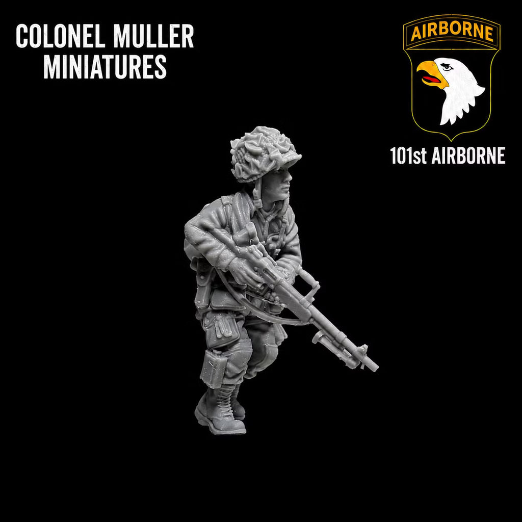 Col. Muller US AIRBORNE John BAR Kozlowski