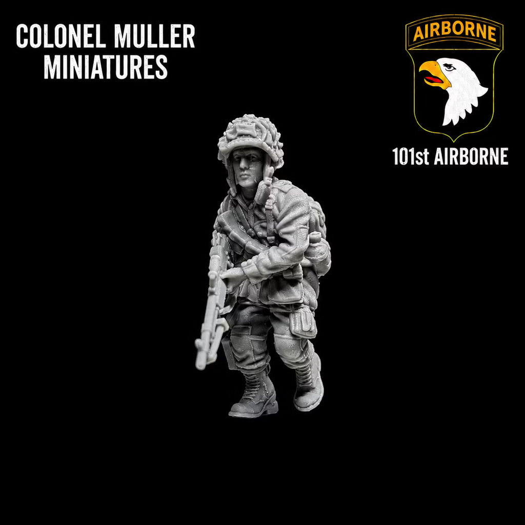 Col. Muller US AIRBORNE John BAR Kozlowski