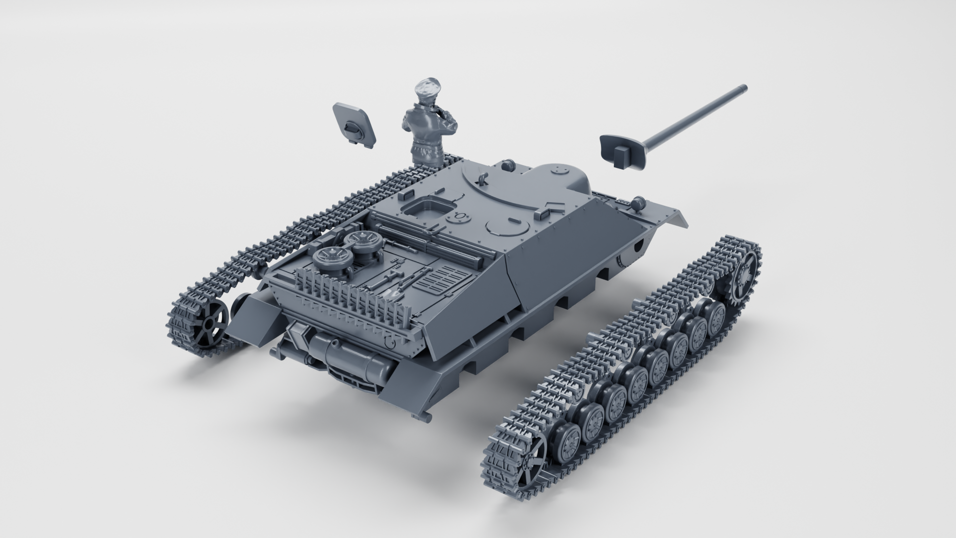 WG3D Jagdpanzer IV/70 (V) Lang (early version) (Germany, WW2)