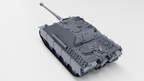 WG3D Jagdpanzer V - Panzerjaeger Panther - Jagdpanther (Sd.Kfz.173) + 3 Tankmen (Germany, WW2)