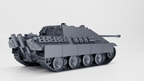 WG3D Jagdpanzer V - Panzerjaeger Panther - Jagdpanther (Sd.Kfz.173) + 3 Tankmen (Germany, WW2)
