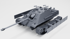WG3D Jagdpanzer V - Panzerjaeger Panther - Jagdpanther (Sd.Kfz.173) + 3 Tankmen (Germany, WW2)