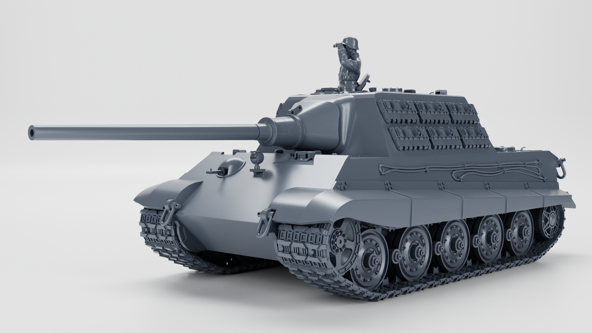 WG3D Jagdtiger Sd.Kfz 186 - Henschel Suspension  (Germany, WW2)