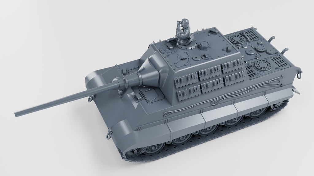 WG3D Jagdtiger Sd.Kfz 186 - Henschel Suspension  (Germany, WW2)