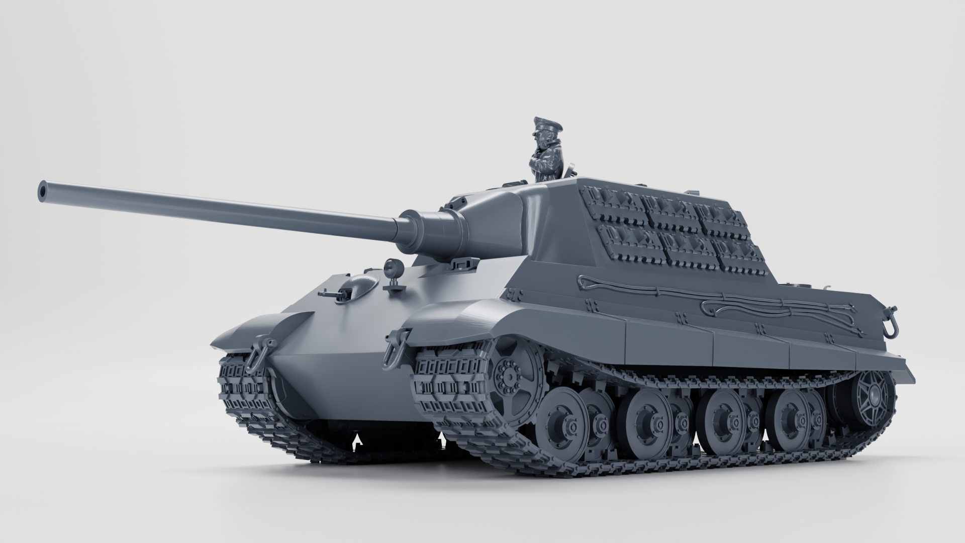 WG3D Jagdtiger Sd.Kfz 186 - Porsche Suspension  (Germany, WW2)