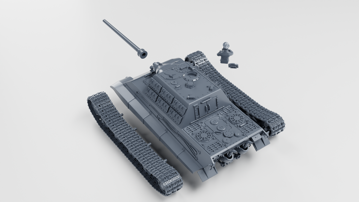 WG3D Jagdtiger Sd.Kfz 186 - Porsche Suspension  (Germany, WW2)