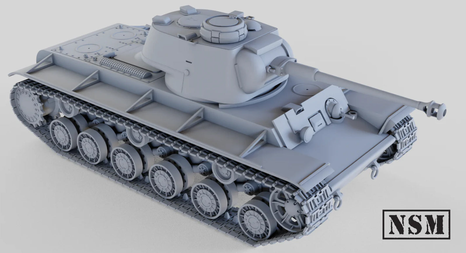 NSM KV-1 - Cast Turret with KV-1B Option - (Soviet, Germany WW2)