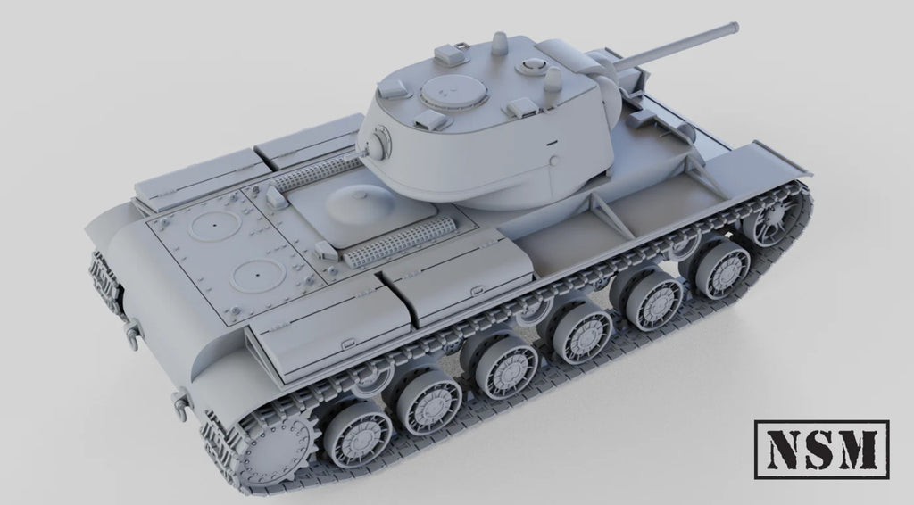 NSM KV-1 - Cast Turret with KV-1B Option - (Soviet, Germany WW2)