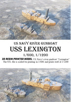 Manley LFG3D008 - 1/600 USS Lexington