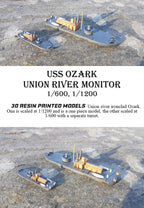 Manley LFG3D012 - 1/600 USS Ozark