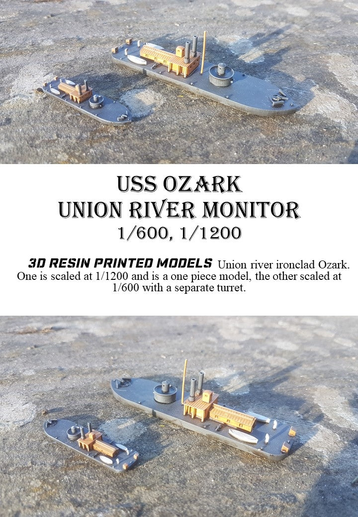 Manley LFG3D012 - 1/600 USS Ozark