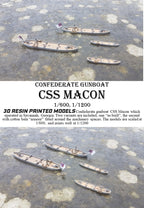 Manley LFG3D017 - 1/600 Confederate CSS Macon
