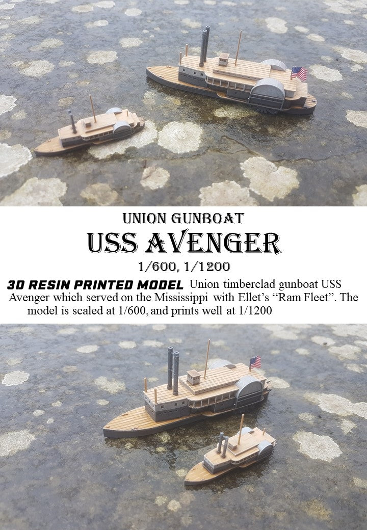 Manley LFG3D018 - 1/600 USS Avenger