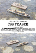 Manley LFG3D019 - 1/600 Confederate CSS Teaser