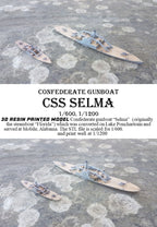 Manley LFG3D028 - 1/600 Confederate CSS Selma