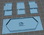 Manley LFG3D030 - 1/600 Mortar Barge and Flat Boats