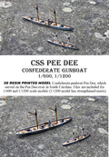 Manley LFG3D031 - 1/600 Confederate CSS Pee Dee