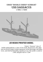 Manley LFG3D054- 1/600 USS Sassacus