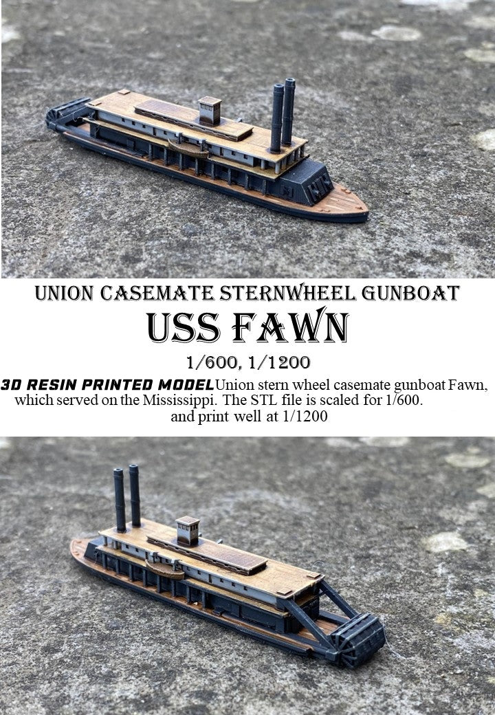 Manley LFG3D034 - 1/600 USS Fawn