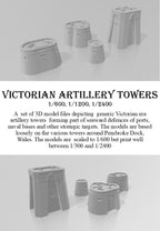 Manley LFG3D225 - 1/600 Victorian Artillery Towers