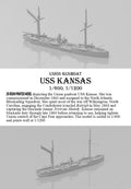Manley LFG3D230 - 1/600 USS Kansas
