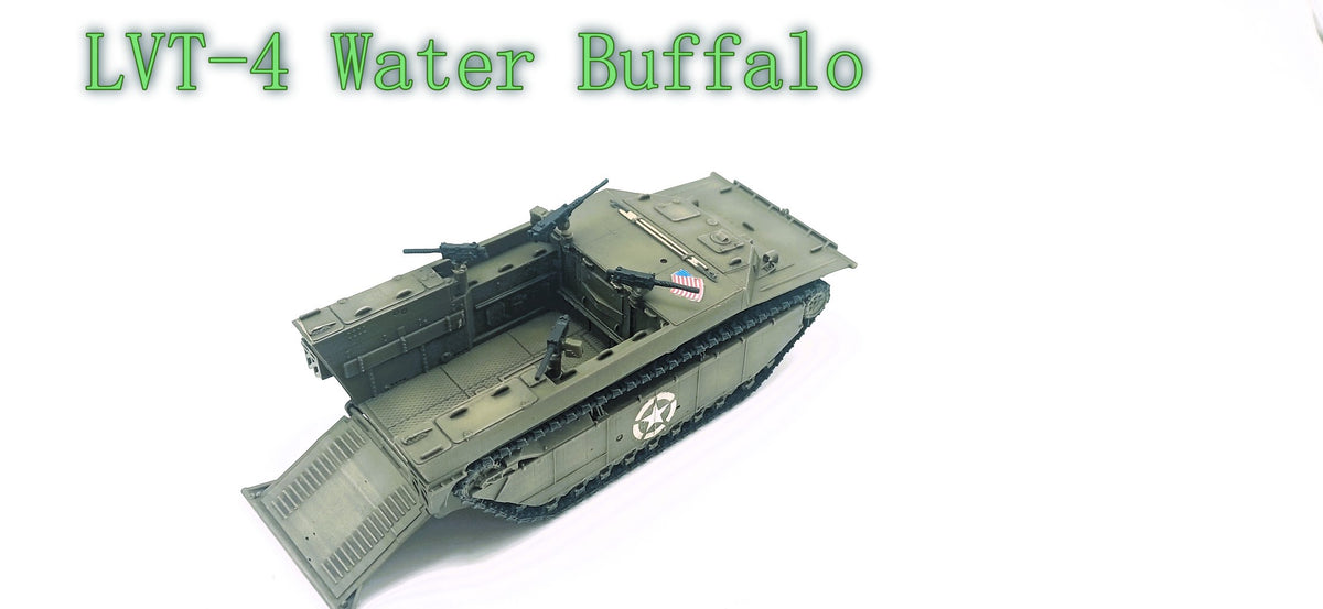 WG3D LVT-4 Water Buffalo,  Amphibious (US, WW2)